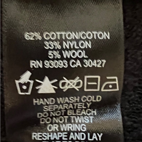 Nic and Zoe Color Block Duster Blue/Black/Brown Sz L Ret $168 - Picture 8 of 10